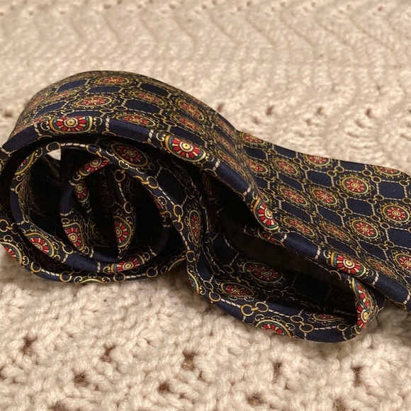 Nina Ricci Paris France 100% silk tie vintage - Picture 2 of 6